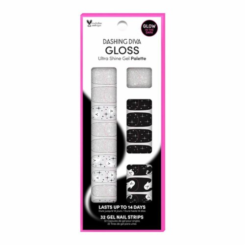 Dashing Diva Gloss Ultra Shine Ghostly Touch Gel Palette Perspective: front