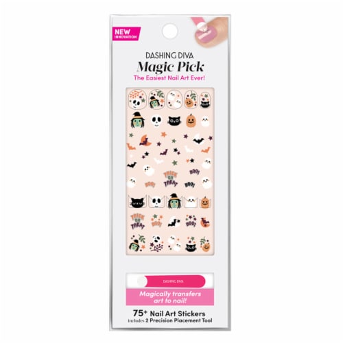 Dashing Diva Bag of Tricks Magic Pick Nail Art Stickers Perspective: front