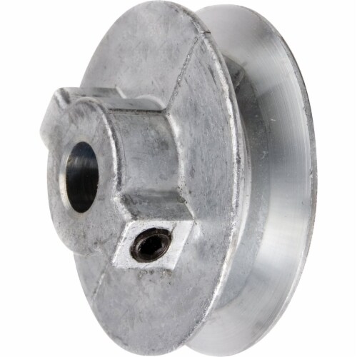Chicago Die Casting 3 In. x 3/4 In. Single Groove Pulley 300A7 Perspective: front