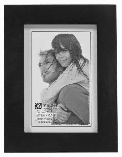 Malden Linear Picture Frame - Black Perspective: front