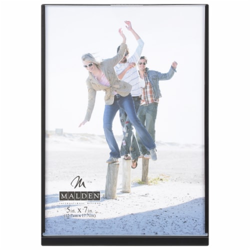 5x7 Black Bent Metal Perspective: front
