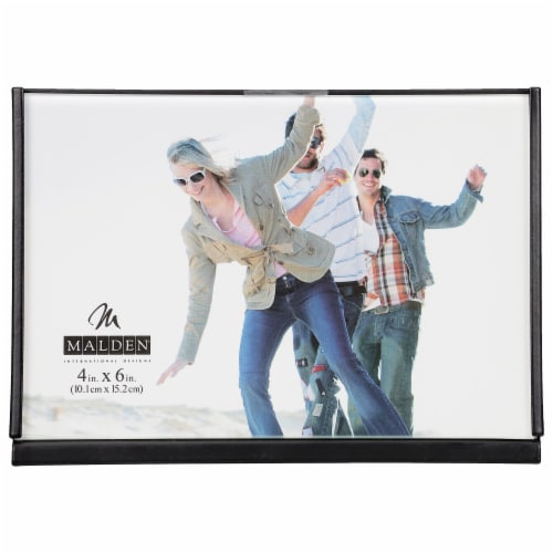 6x4 Black Bent Metal Perspective: front
