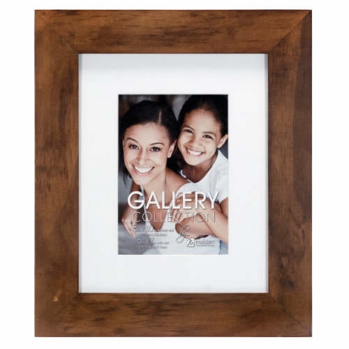 Malden Manhattan Stone Walnut Picture Frame Perspective: front