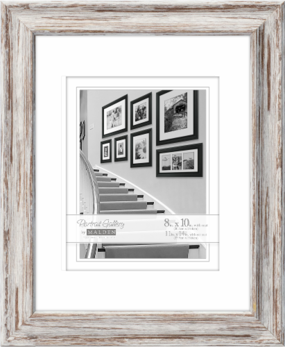 Malden 11 x 14 Picture Frame with 8 x 10 Mat Perspective: front