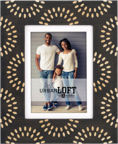 Malden Urban Loft Half Moon Frame - Brown Perspective: front
