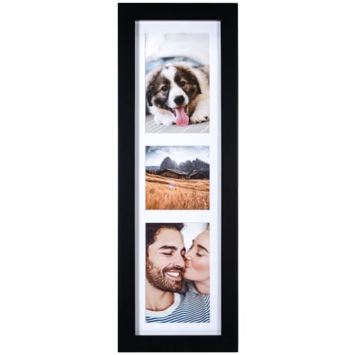 Malden Panel Frame - Black Perspective: front