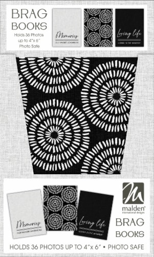 Malden® Black & Gray Soft Brags Perspective: front