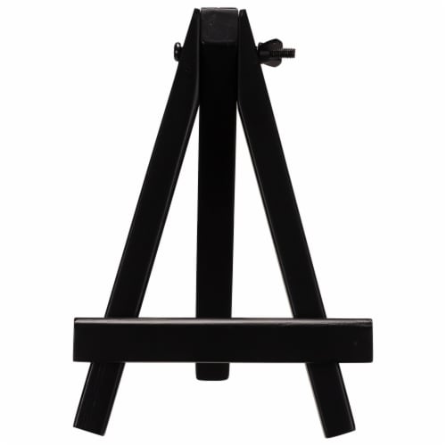 Malden Black Wood Easel Perspective: front