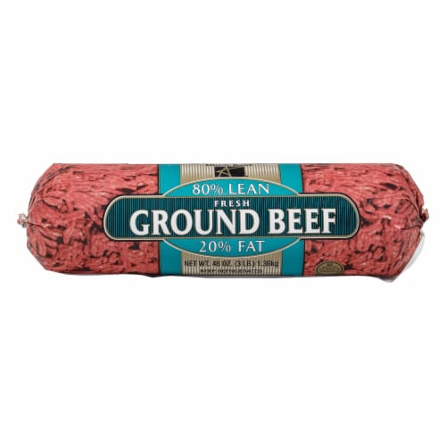 American Foods Group Fresh 80/20 Ground Beef Perspective: front