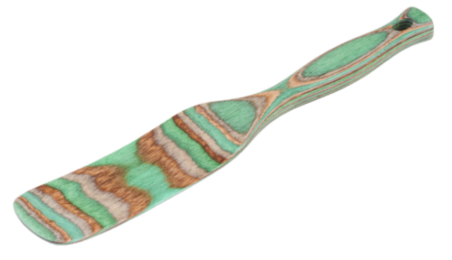 Island Bamboo Mint Pakka Spurtle Perspective: front