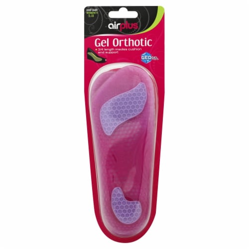 Airplus® Gel Women's Orthotic Insole Shoe Inserts Size 5-11 Perspective: front