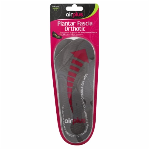 Airplus® Plantar Fascia Women's Orthotic Insole Shoe Insert Size 5-11 Perspective: front