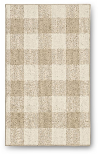 Garland Rug Country Living Accent Rug - Tan Perspective: front