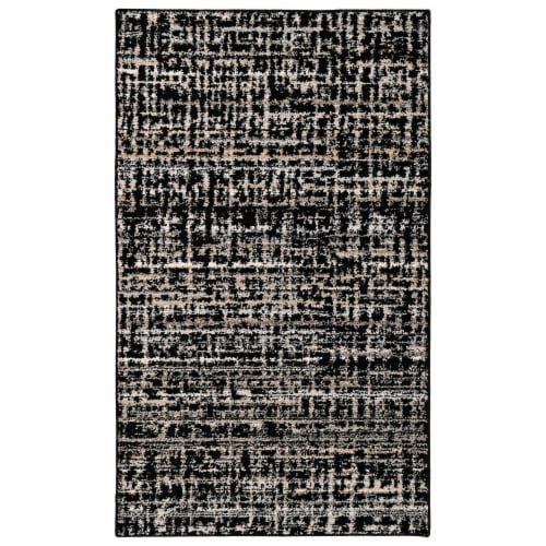Garland Rug Rumba Accent Rug - Black Perspective: front