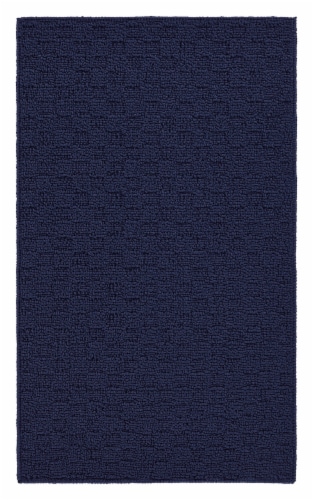 Garland Townsquare Accent Rug - Navy Perspective: front