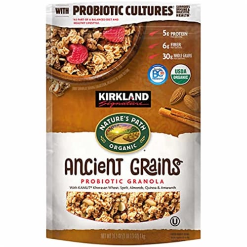 Kirkland Signature Nature s Path Organic Ancient Grain Probiotic Granola 35.3 Oz 1count 1 Baker s