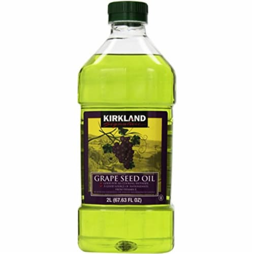 Kirkland Signature Grape Seed Oil Perspective: front