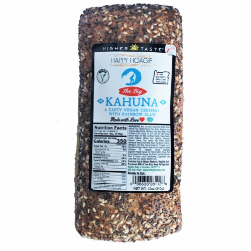 The Higher Taste The Big Kahuna Vegan Teriyaki Perspective: front