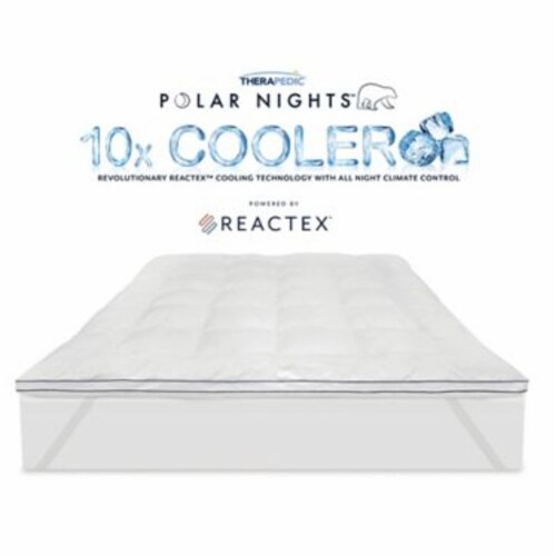 Therapedic Polar Nights 10x Cooling Ice Cube King Mattress Topper King Kroger