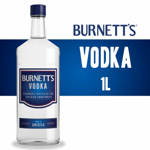 Burnett's Vodka Perspective: front