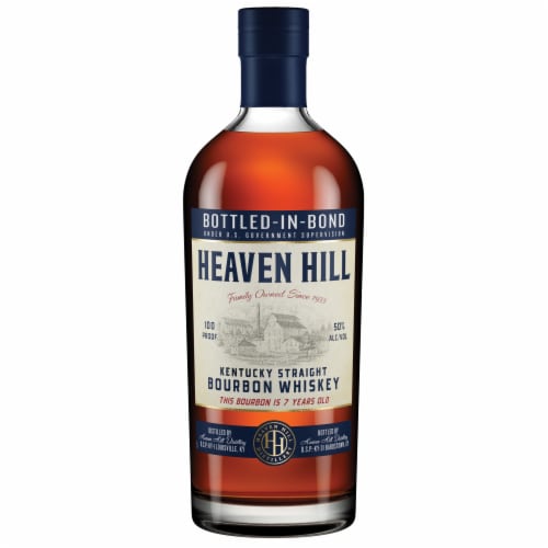 Heaven Hill Bottled-In-Bond Bourbon Perspective: front
