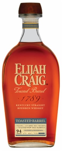 Elijah Craig Toasted Barrel Bourbon Perspective: front