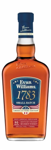 Evan Williams 1783 Bourbon Perspective: front