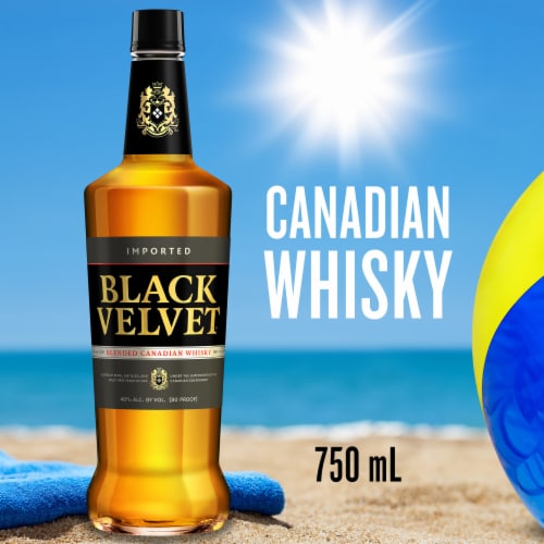 Black Velvet Whisky, Blended Canadian - 750 ml