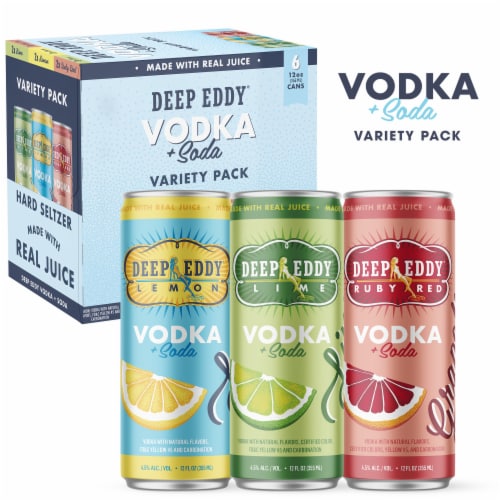 Deep Eddy Vodka Can Perspective: front