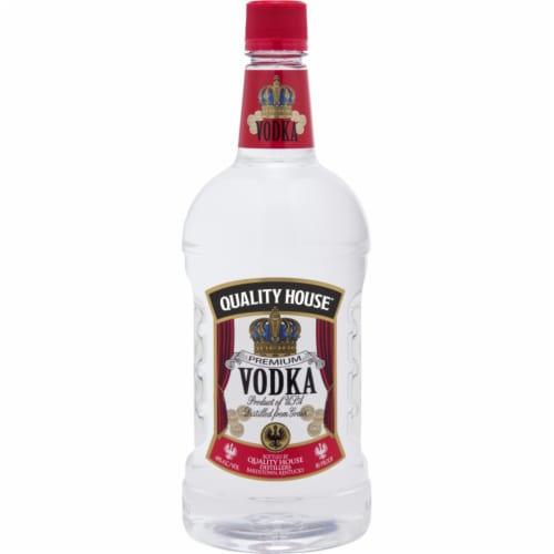 Quality House Vodka Perspective: front