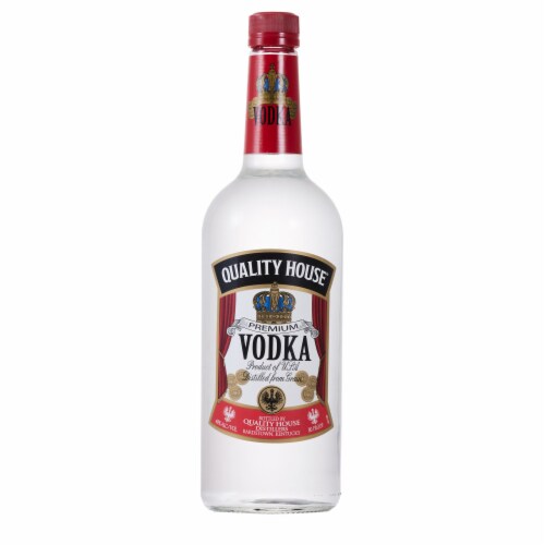 Quality House Vodka Perspective: front