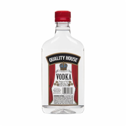 Quality House Vodka Perspective: front