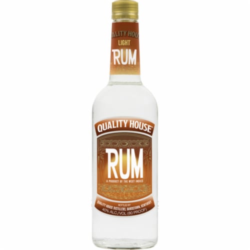 Quality House White Light Rum, 1.75 l Fry’s Food Stores