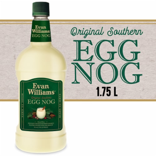 Evan Williams Original Southern Egg Nog Cocktail Perspective: front