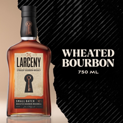 Larceny Small Batch Kentucky Straight Bourbon Whiskey Perspective: front