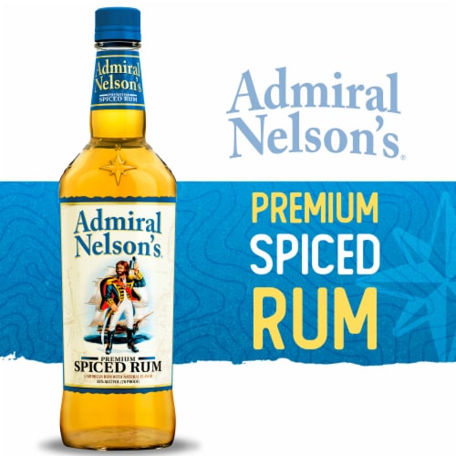 Admiral Nelson's Spiced Rum Perspective: front