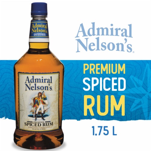 Admiral Nelson's Spiced Rum Perspective: front