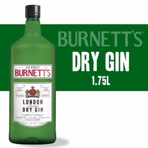 Burnett's London Dry Gin Perspective: front