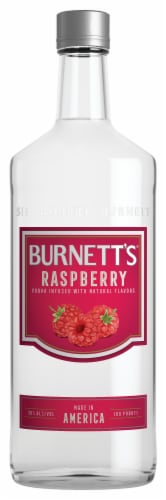Burnett's Raspberry Vodka Perspective: front