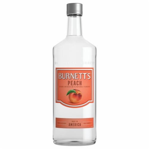 Burnett's Peach Vodka Perspective: front