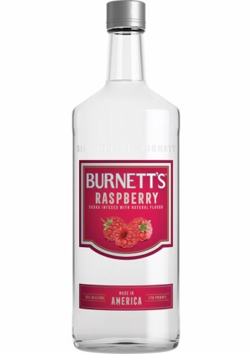 Burnett's Raspberry Vodka Perspective: front