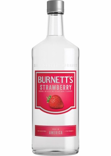 Burnett's Strawberry Vodka Perspective: front