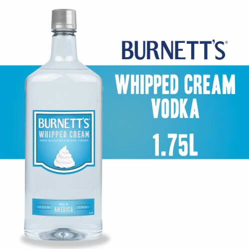 Burnett's Whipped Cream Vodka Perspective: front