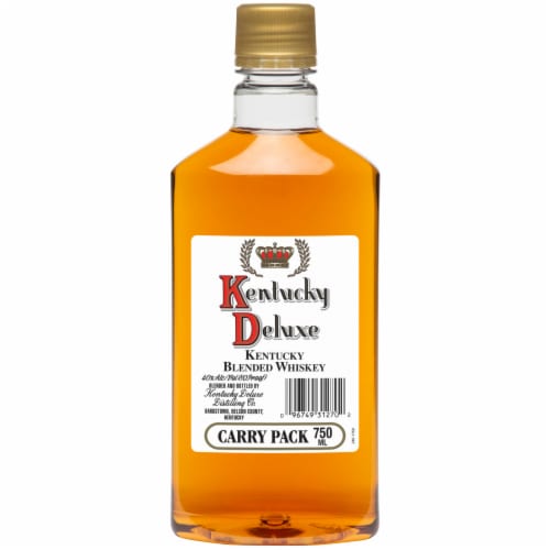 Kentucky Deluxe Blended American Whiskey Perspective: front