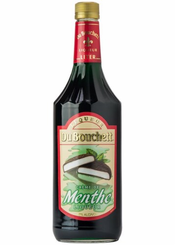 DuBouchett Creme De Menthe Liqueur Perspective: front