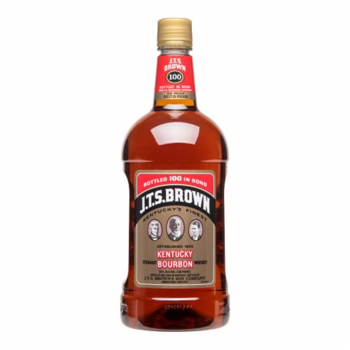 J.T.S. Brown Aged 4 Years Bottled in Bond Kentucky Straight Bourbon Whiskey Perspective: front