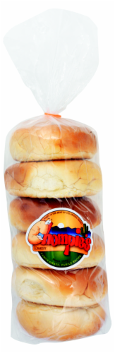 Chompie's® Plain Bagels Perspective: front