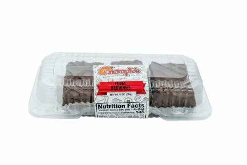 Chompie's® Fudge Brownies Perspective: front
