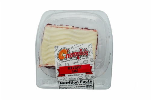 Chompie's® Red Velvet Cake Slices Perspective: front
