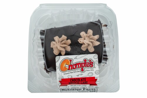 Chompie's®® Chocolate Mousse Cake Slices Perspective: front